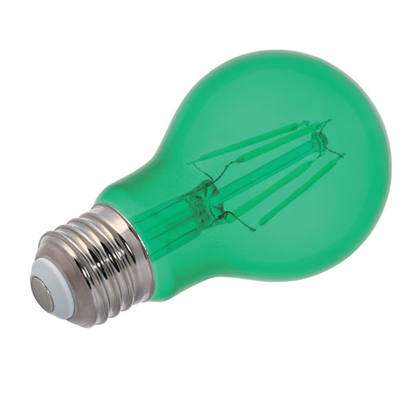 Westinghouse Lighting 4.5 Watt (40 Watt Equivalent) Green A19 Filament